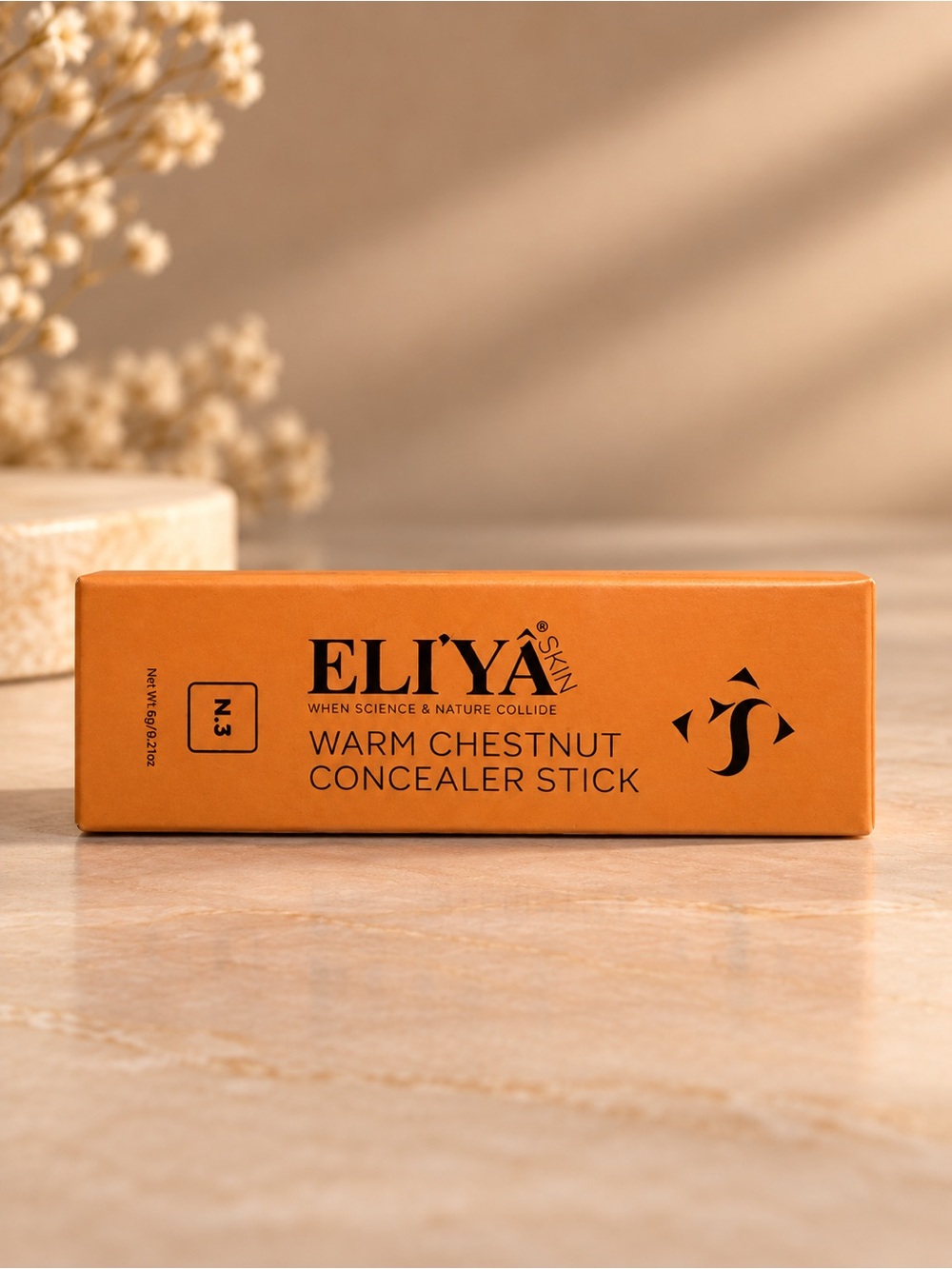 ELI'YA Warm Chestnut Concealer Stick - Warm Chestnut Shade